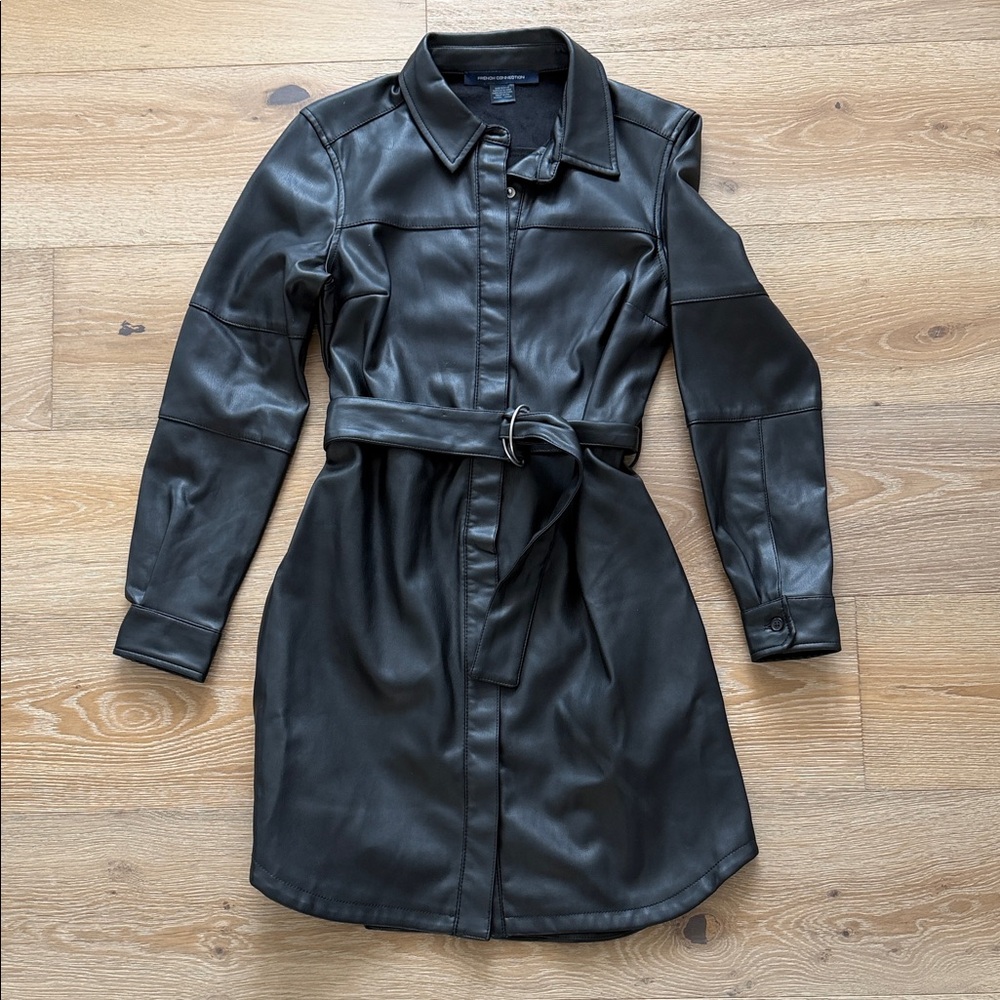 Black Belted Women's Dress
